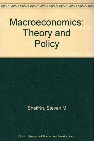MacroEconomics: Theory and Policy/Pbn H92,Used