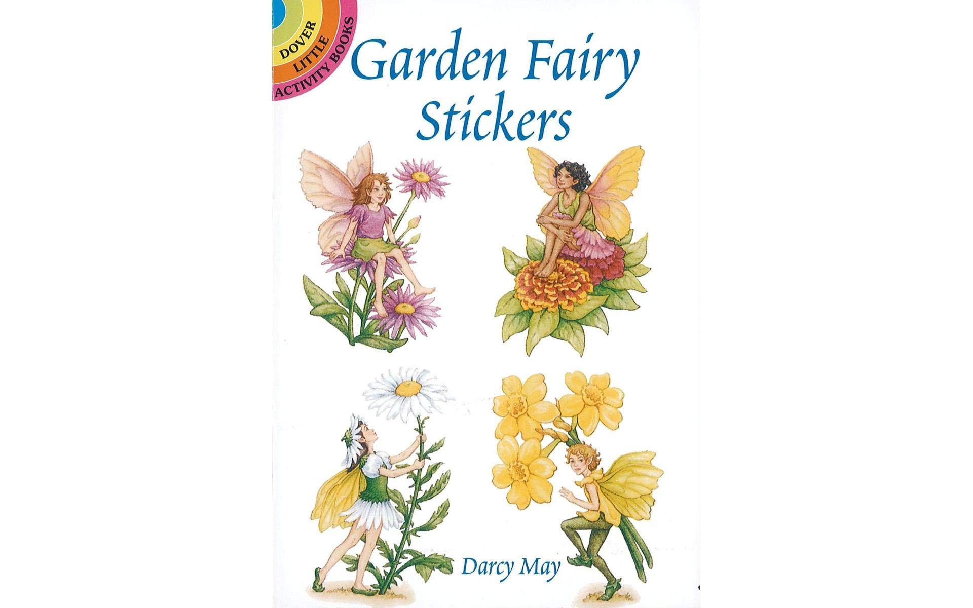 Garden Fairy Stickers,Used
