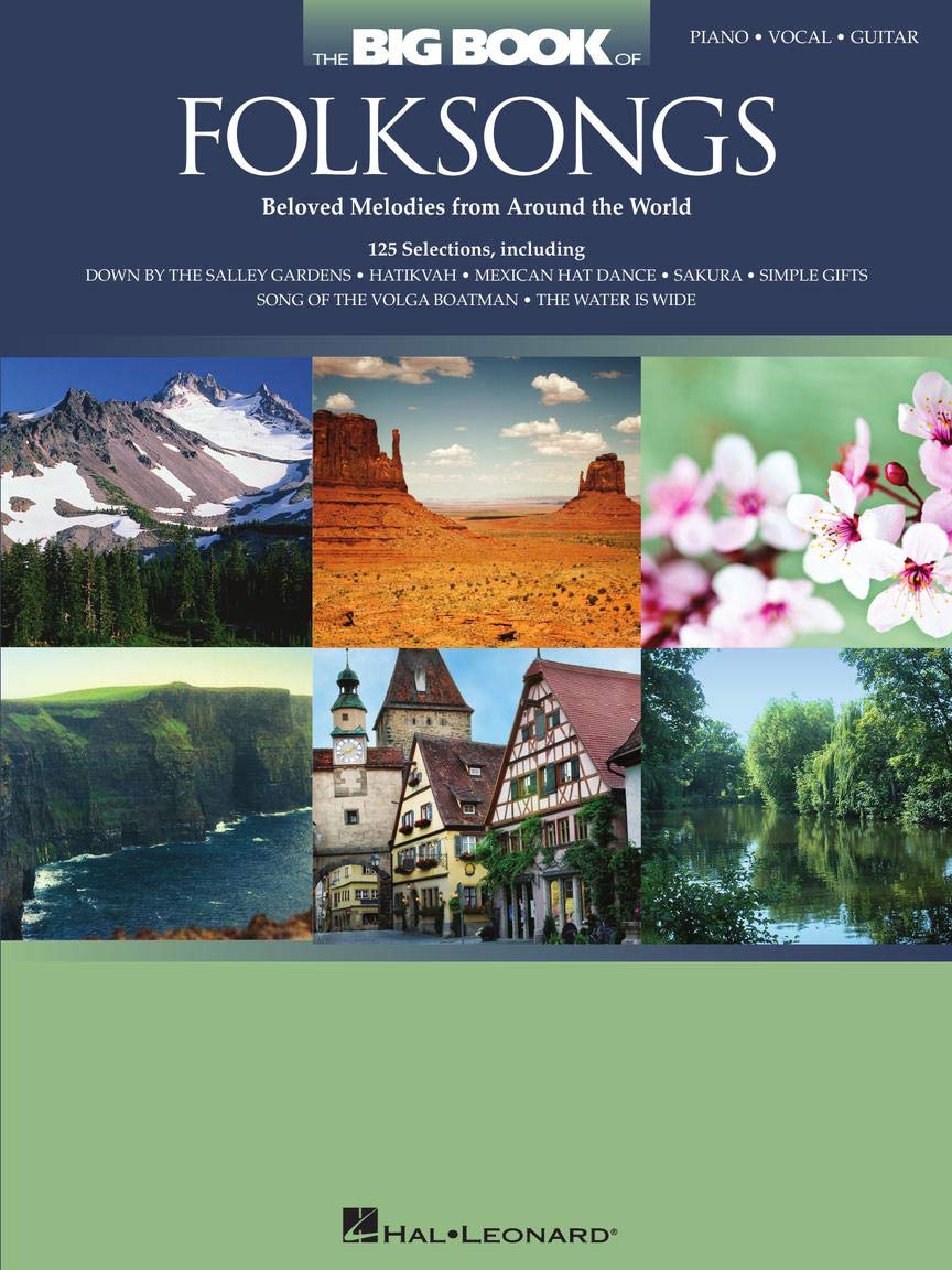 The Big Book Of Folksongs Piano, Vocal And Guitar Chords,Used