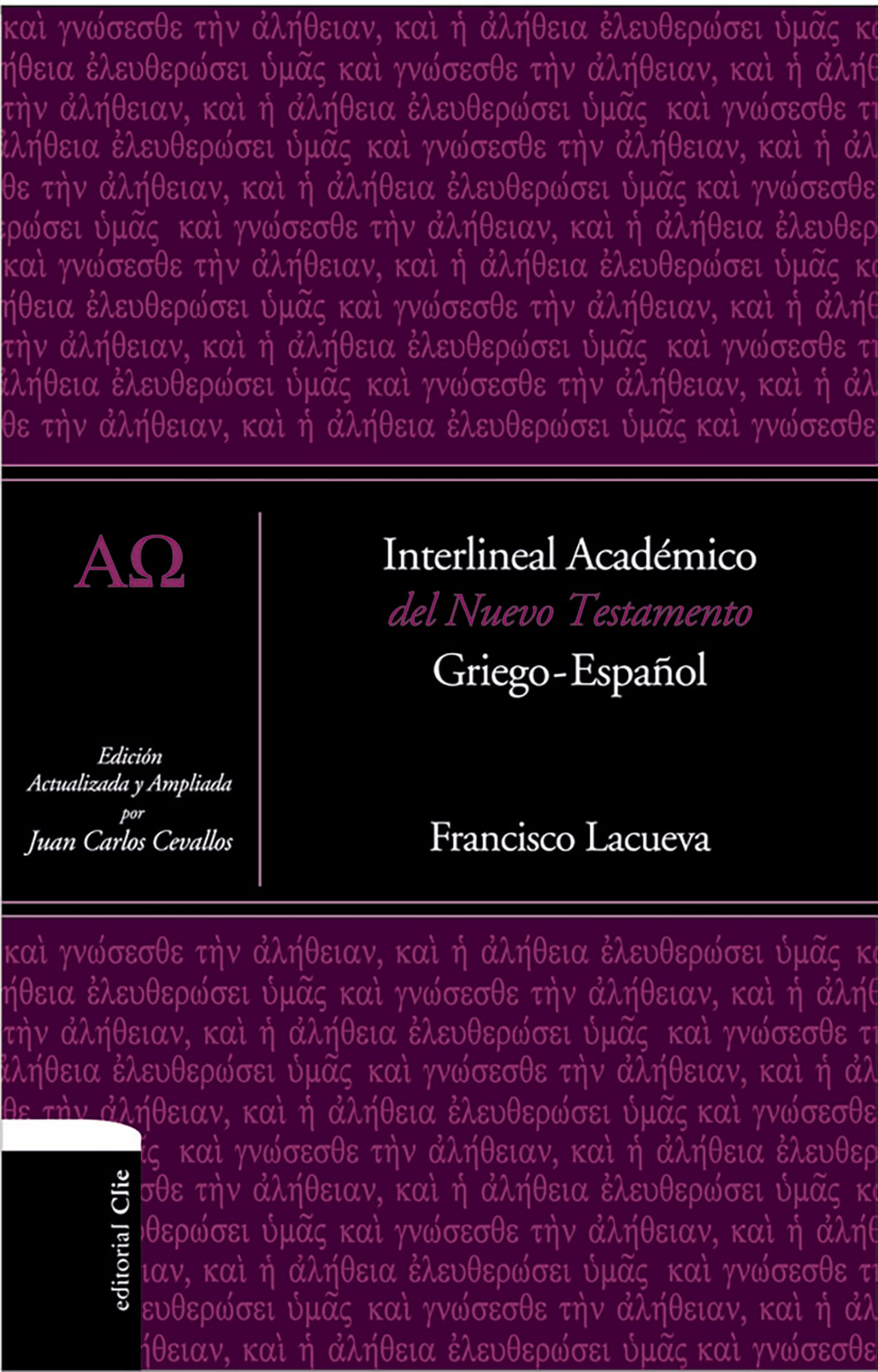 Interlineal acadmico del Nuevo Testamento: GriegoEspaol (Spanish Edition),Used