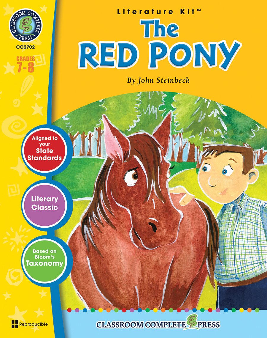 The Red Pony LITERATURE KIT,Used