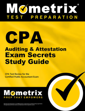 CPA Auditing & Attestation Exam Secrets Study Guide: CPA Test Review for the Certified Public Accountant Exam,Used