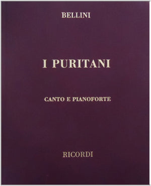 I Puritani: Vocal Score,Used