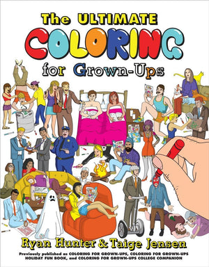 The Ultimate Coloring for GrownUps,Used