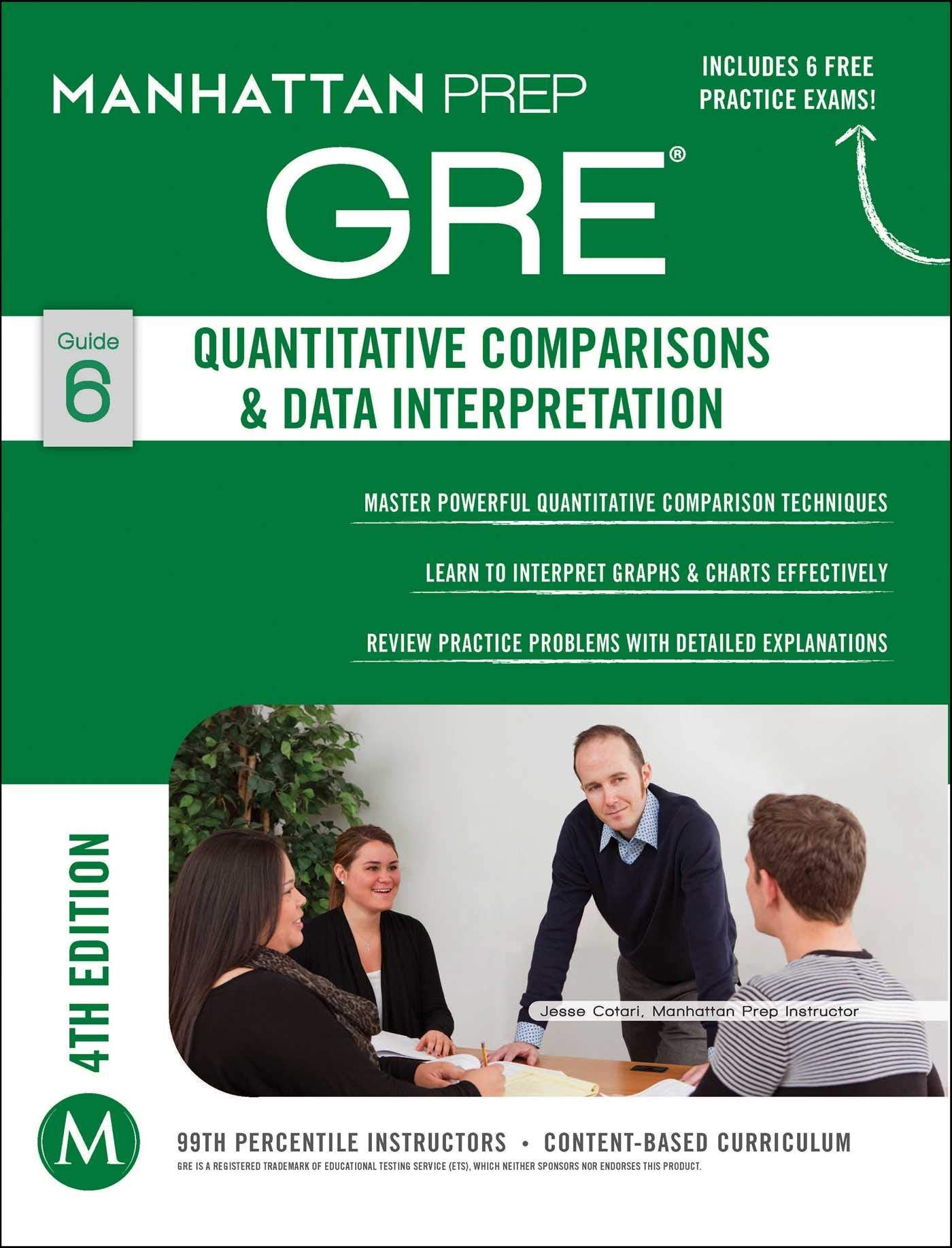 GRE Quantitative Comparisons & Data Interpretation (Manhattan Prep GRE Strategy Guides),New