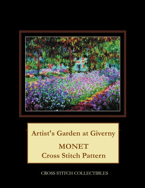 Artist'S Garden At Giverny: Monet Cross Stitch Pattern,New