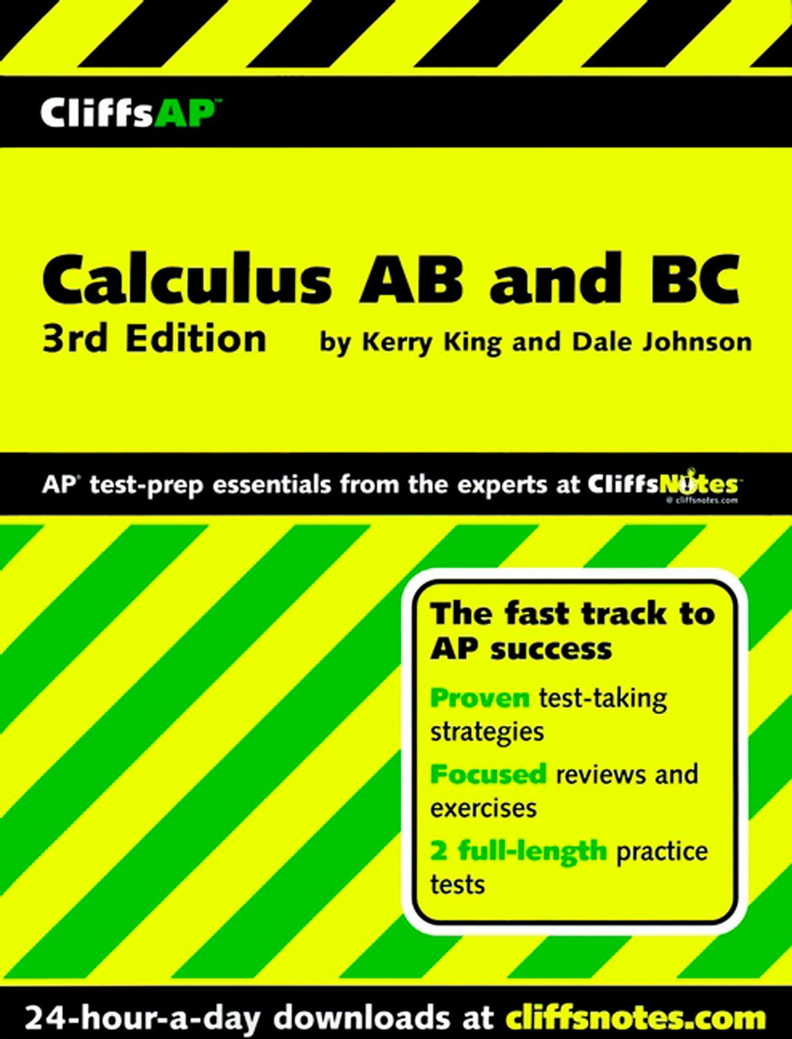 CliffsAP Calculus AB and BC, 3rd Edition,New