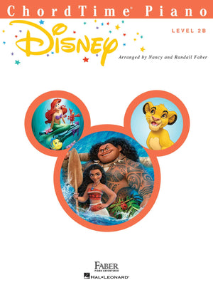 ChordTime Piano Disney  Piano Sheet Music  10 Disney Songs from Moana, The Lion King, Beauty and the Beast & More  Easy Arrange,New