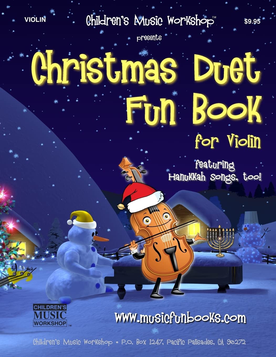 Christmas Duet Fun Book for Violin: Easy to play Christmas and Hanukkah duets for the young musician (Christmas Duets),Used