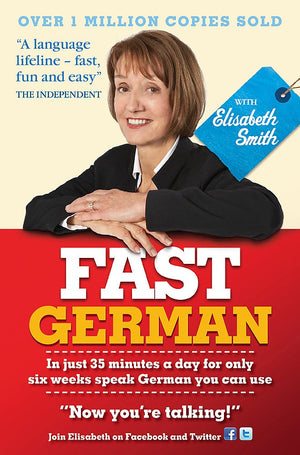 Fast German with Elisabeth Smith (Coursebook,New