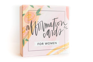 Affirmation Cards for Women: Beautifully Illustrated Inspirational Cards with Positive Affirmations to Help with Gratitude, Mind,New