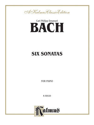 Six Sonatas (Kalmus Edition),Used