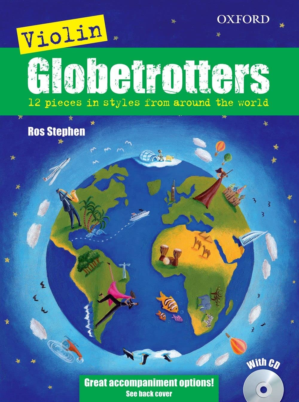 Violin Globetrotters + CD (Globetrotters for strings),Used