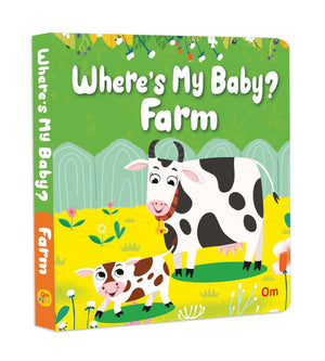 Board Book: WhereS My Baby? Farm - Illustrated Story Books For Kids