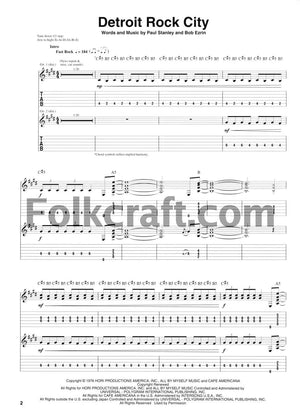 Kiss  Destroyer (Guitar Recorded Versions),Used