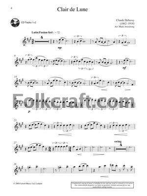 Swinging Romantic PlayAlong: 12 Pieces from the Romantic Era in Easy Swing Arrangements Alto Sax Book/CD (Schott Master Playal,New