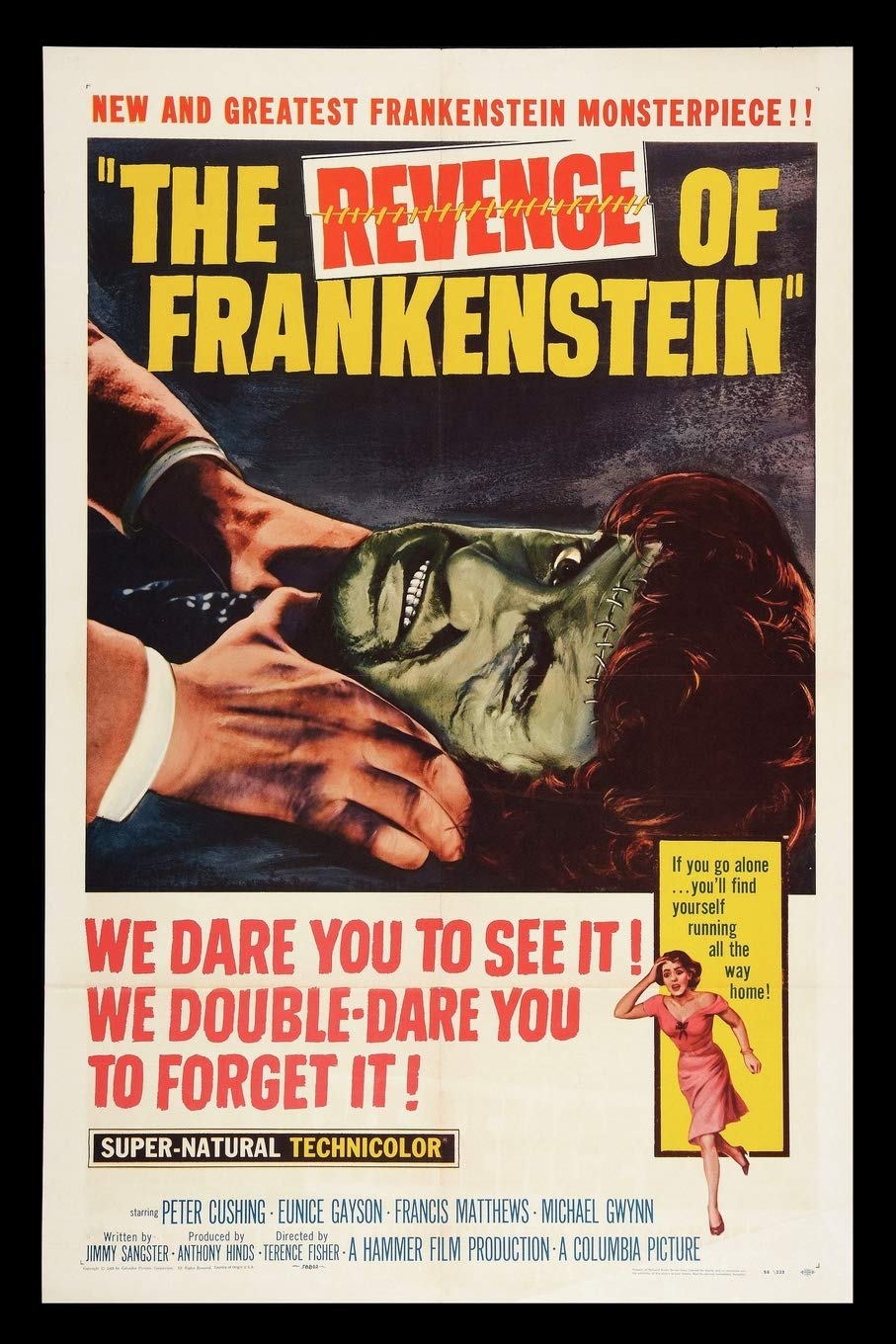 The Revenge Of Frankenstein,Used