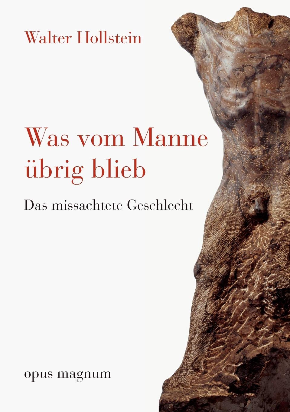 Was vom Manne brig blieb: Das missachtete Geschlecht (German Edition),Used