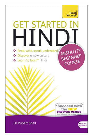Get Started In Hindi  Absolute Beginner Course (Teach Yourself) (Teach Yourself Language)