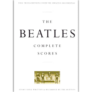 Hal Leonard The Beatles Complete Scores - Full Band Sheet Music for Guitar, Bass, Drums, Piano & Vocals - 210 Transcribed Songs