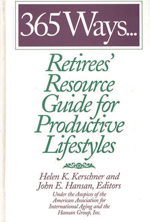 365 Waysretirees' Resource Guide For Productive Lifestyles,Used