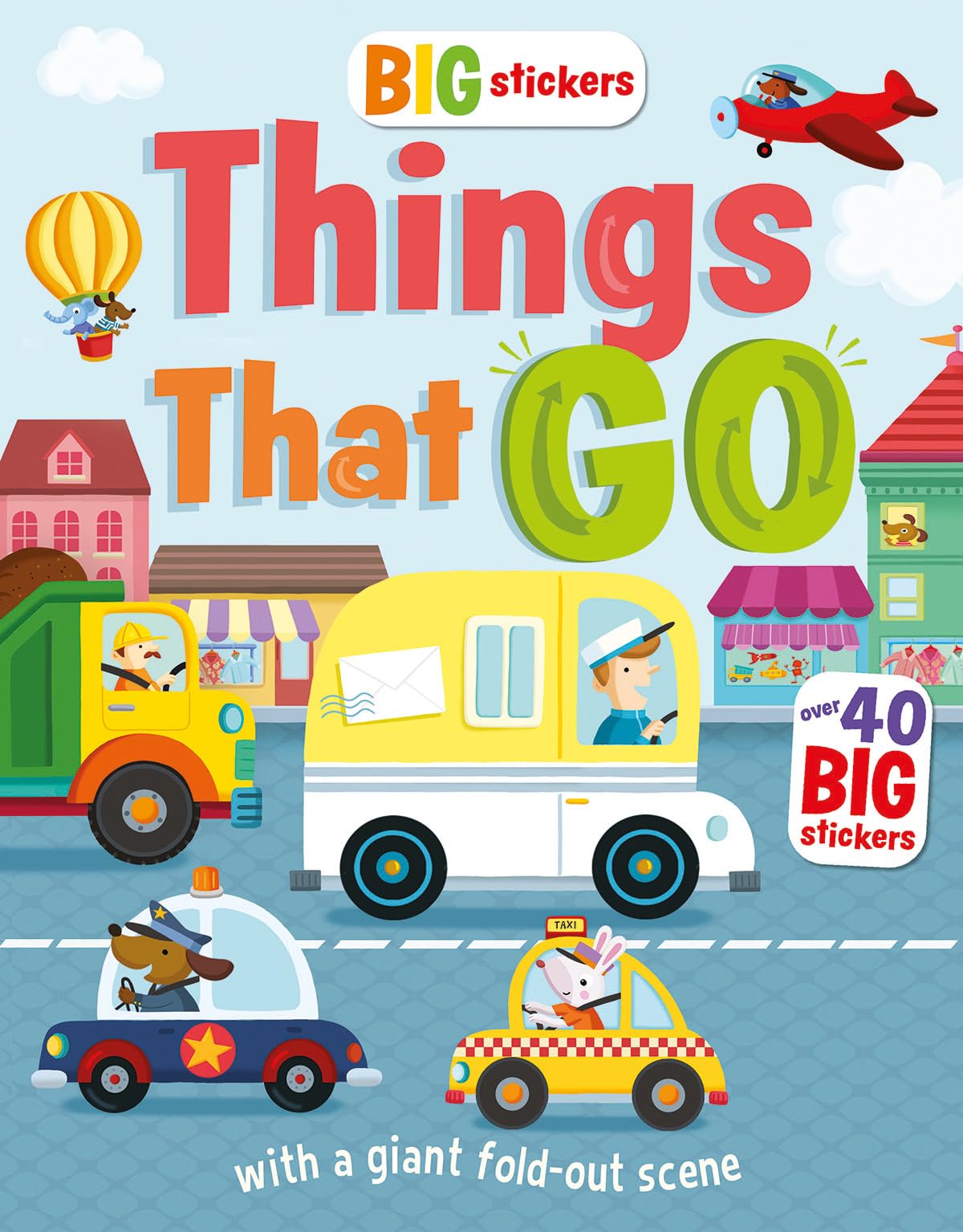 Things That Go (Big Stickers),New