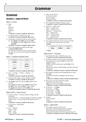 KS2 English SAT Buster Book 1 Answers  Grammar, Punctuation & Spelling (for the 2018 tests),Used