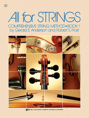 78VA  All for Strings  Book 1  Viola,Used