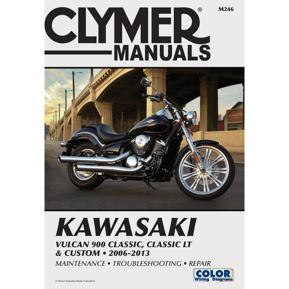 Kawasaki Vulcan Classic,ClassicLT&Custom 0613 (Clymer Motorcycle Repair),New