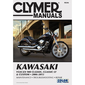 Kawasaki Vulcan Classic,ClassicLT&Custom 0613 (Clymer Motorcycle Repair),New