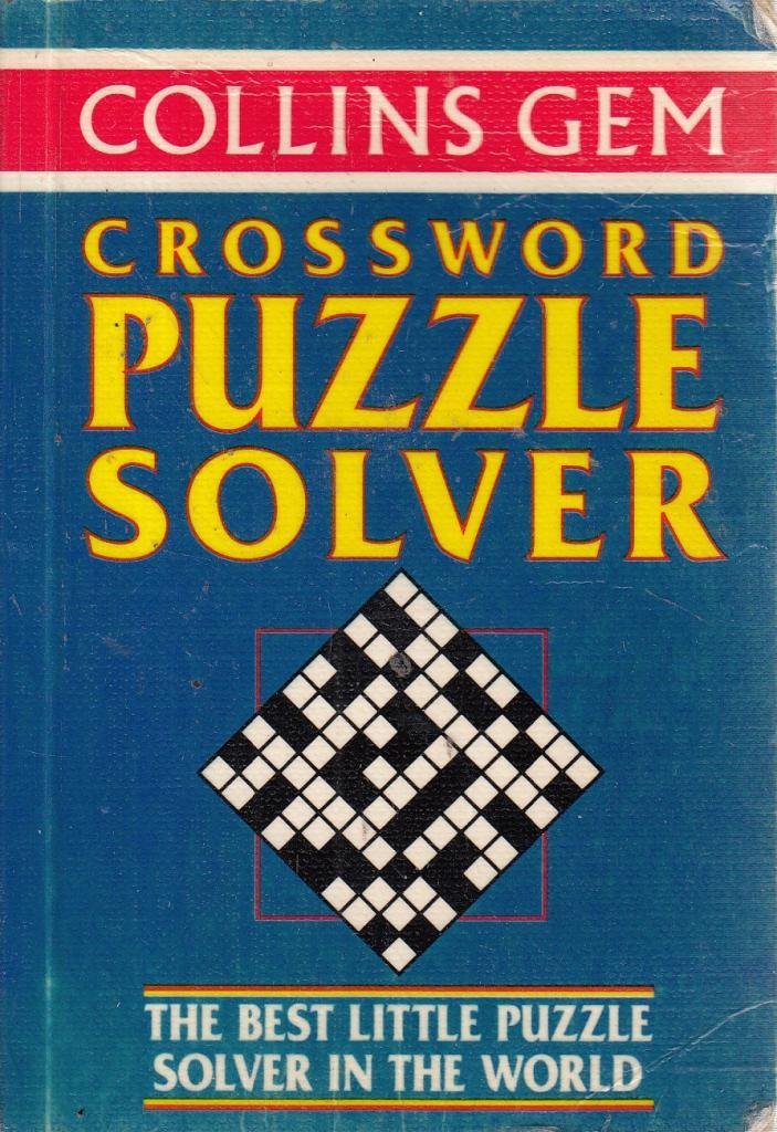 Crossword Puzzle Solver (Collins Gem),Used