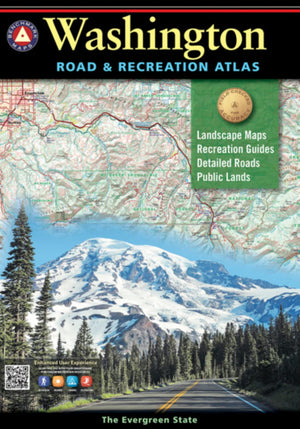 Washington Road & Recreation Atlas  10Th Edition, 2022 (Benchmark)