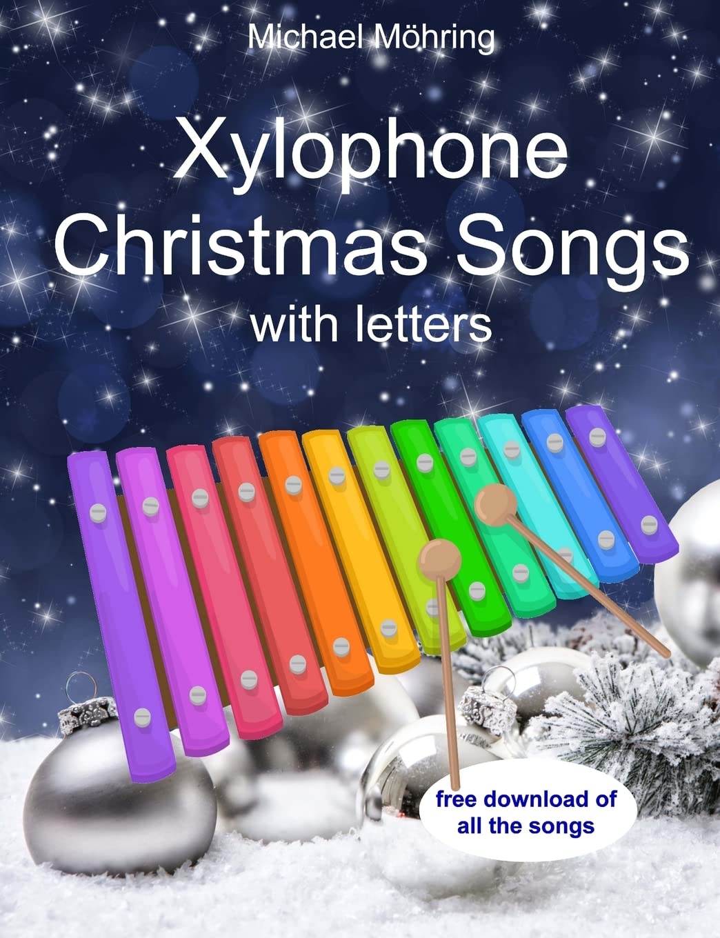 Xylophone Christmas songs: with letters,Used