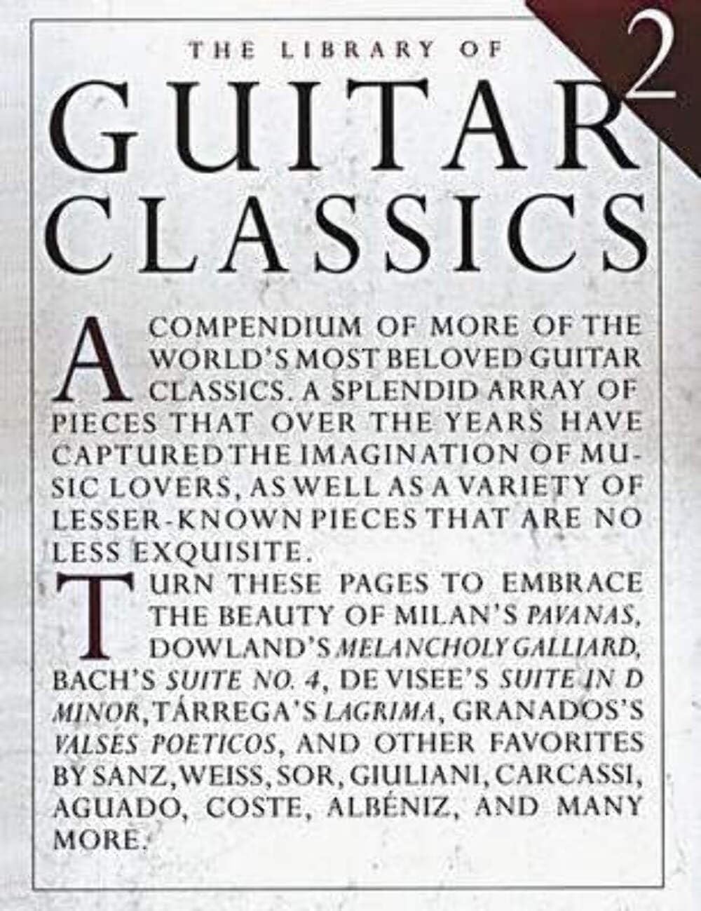 The Library of Guitar Classics 2,New