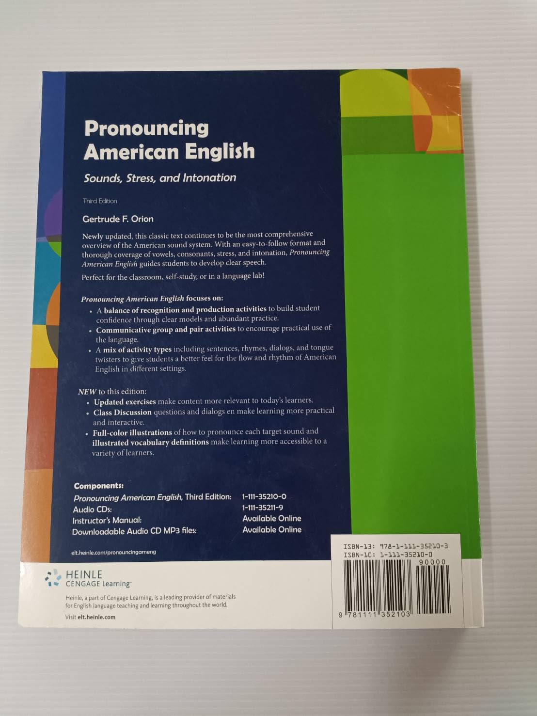 Pronouncing American English: Sounds, Stress, and Intonation,New