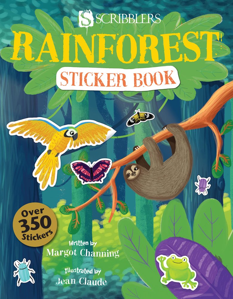 Rainforest Sticker Book (Scribblers Fun Activity)