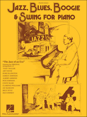 Jazz, Blues, Boogie & Swing for Piano,New