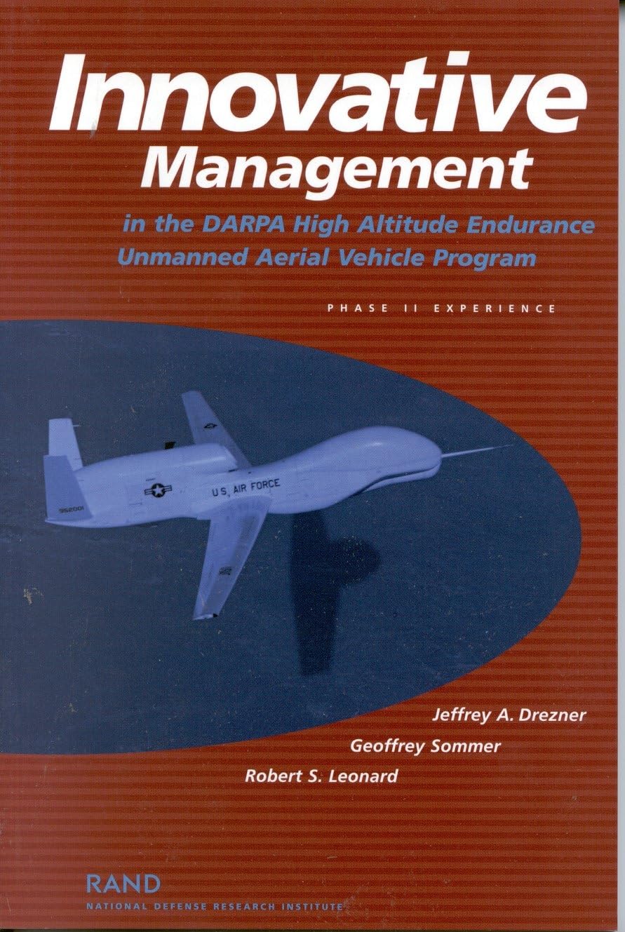 Innovative Management In The Darpa High Altitude Endurance Unmanned Aerial Vehicle Program: Phase 11 Experience,New