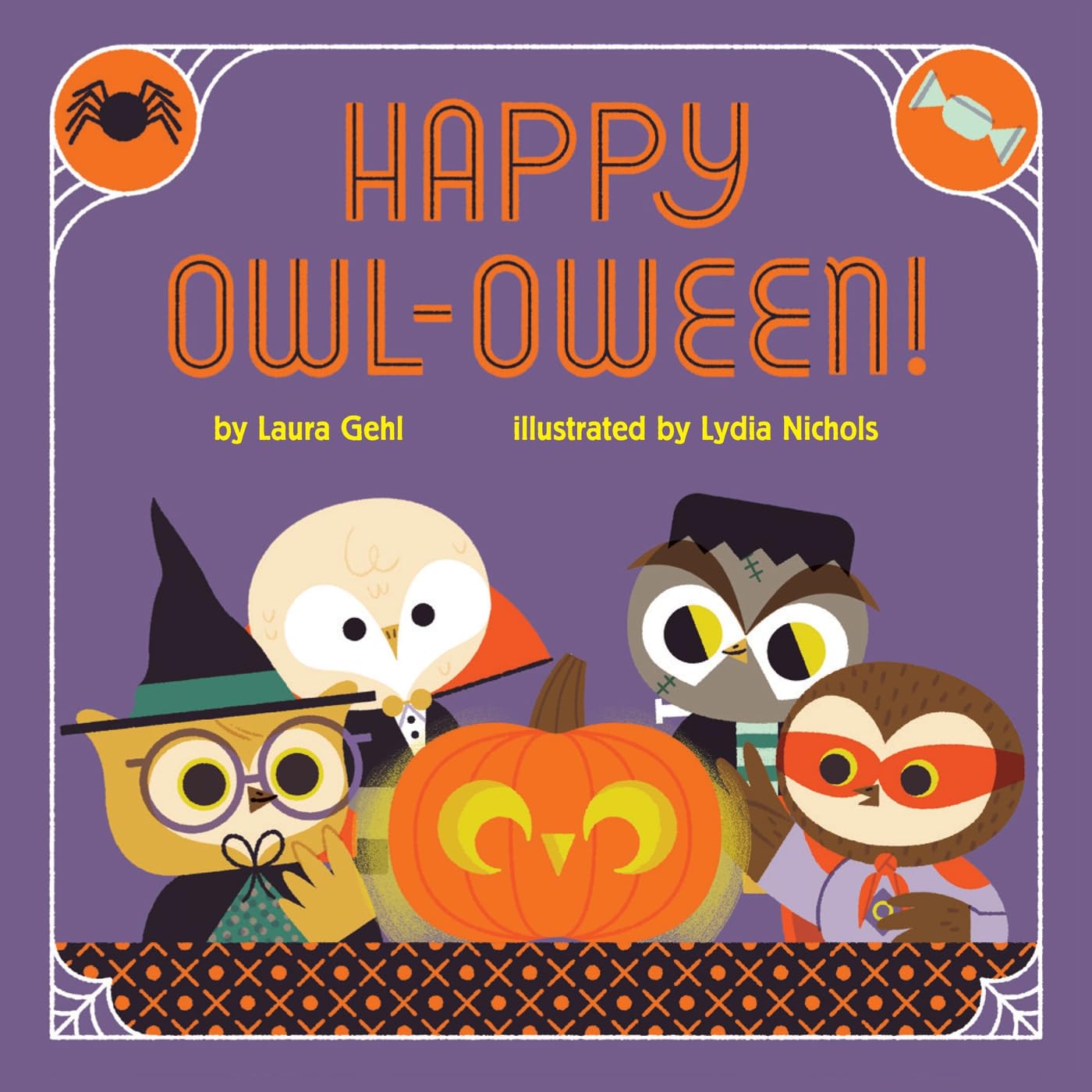 Happy OwlOween!: A Halloween Story Board Book