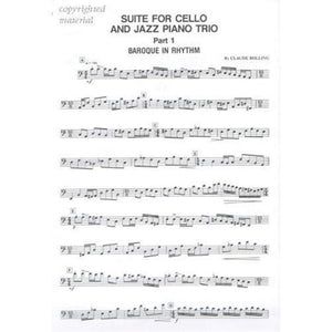 Suite for Cello and Jazz Piano Trio: Set of Parts,New