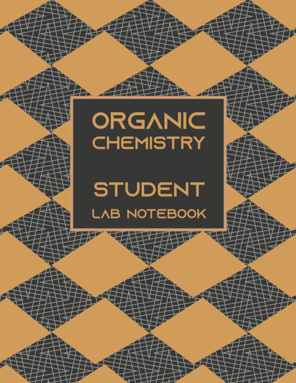 Organic Chemistry Student Lab Notebook: Hexagonal Graph Paper Notebook  1/4