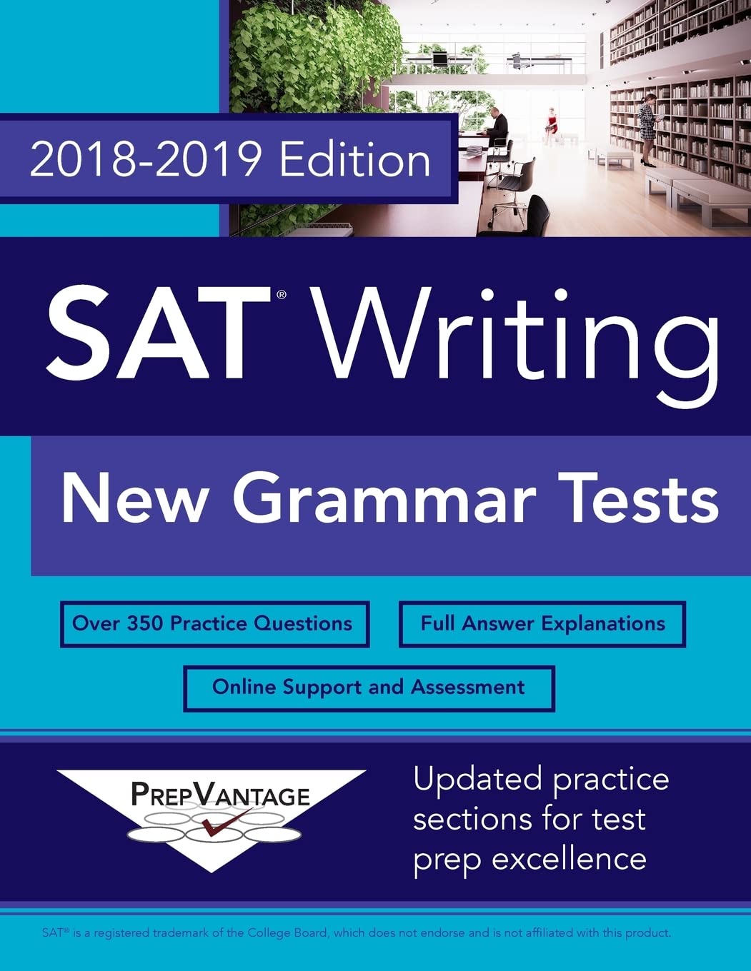 SAT Writing: New Grammar Tests, 20182019 Edition,Used