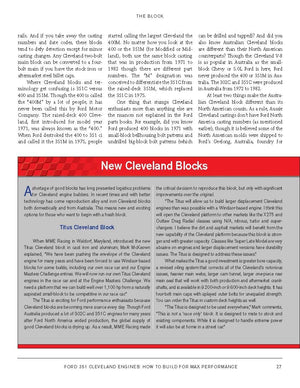 Ford 351 Cleveland Eng: HTB for Max Perf: How to Build for Max Performance,Used