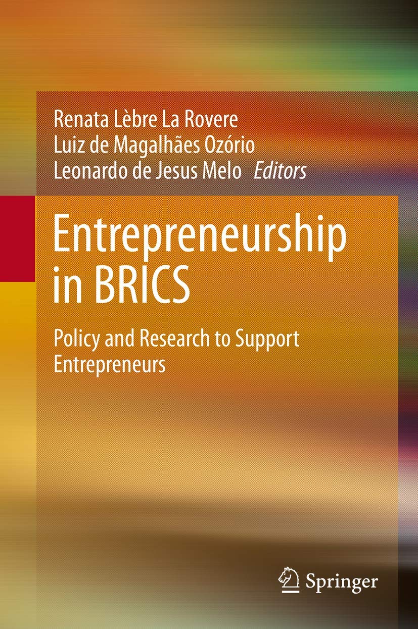 Entrepreneurship in BRICS: Policy and Research to Support Entrepreneurs,Used
