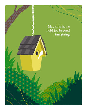 Positively Green Greeting Cards: New Home  May This Home Hold Joy (Pack Of 6)
