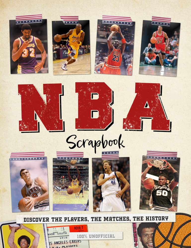Nba Scrapbook: Discover The Players, The Matches, The History,Used