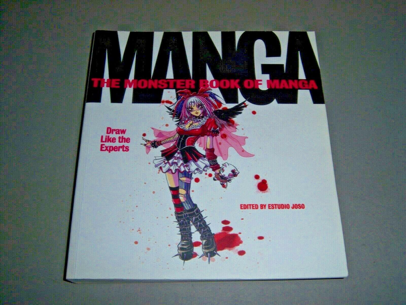 The Monster Book of Manga: Draw Like the Experts,Used