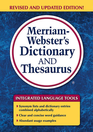 Merriamwebster'S Dictionary And Thesaurus,New