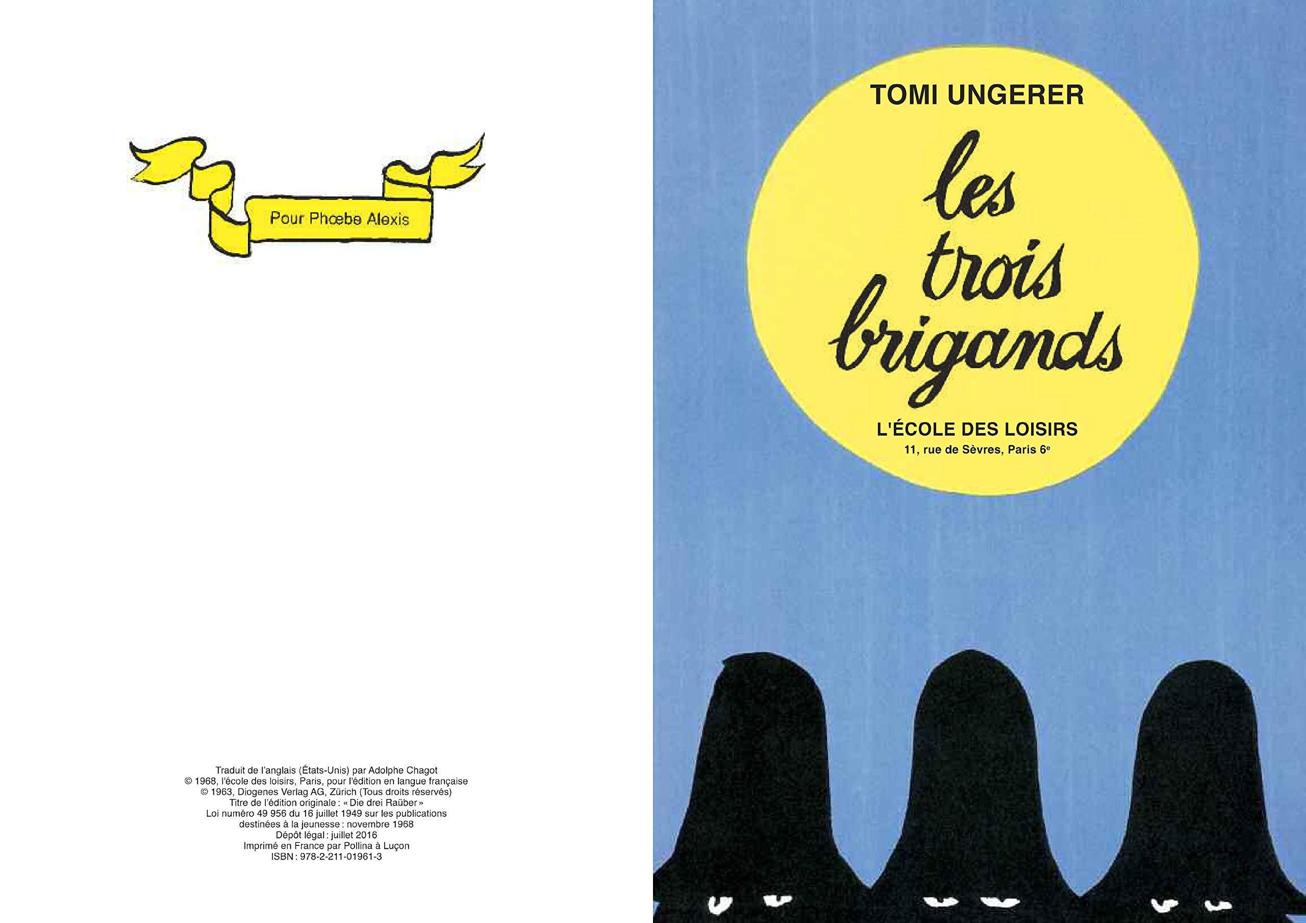 LES TROIS BRIGANDS,Used