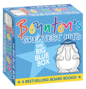 Boynton's Greatest Hits The Big Blue Box (Boxed Set): Moo, Baa, La La La!; A to Z; Doggies; Blue Hat, Green Hat,New